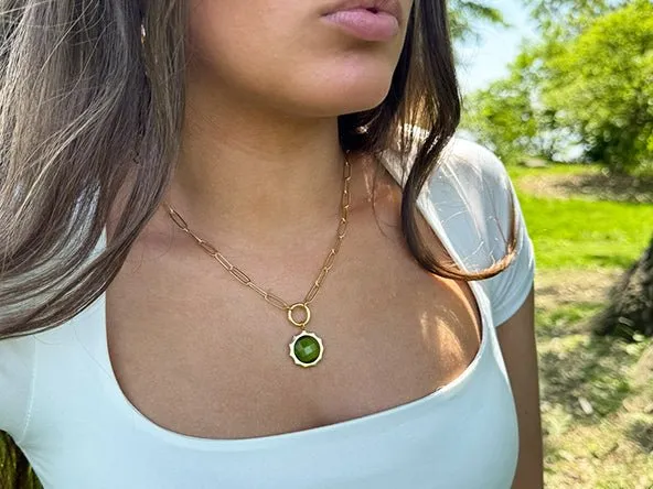 Peridot Green Sun Infinity