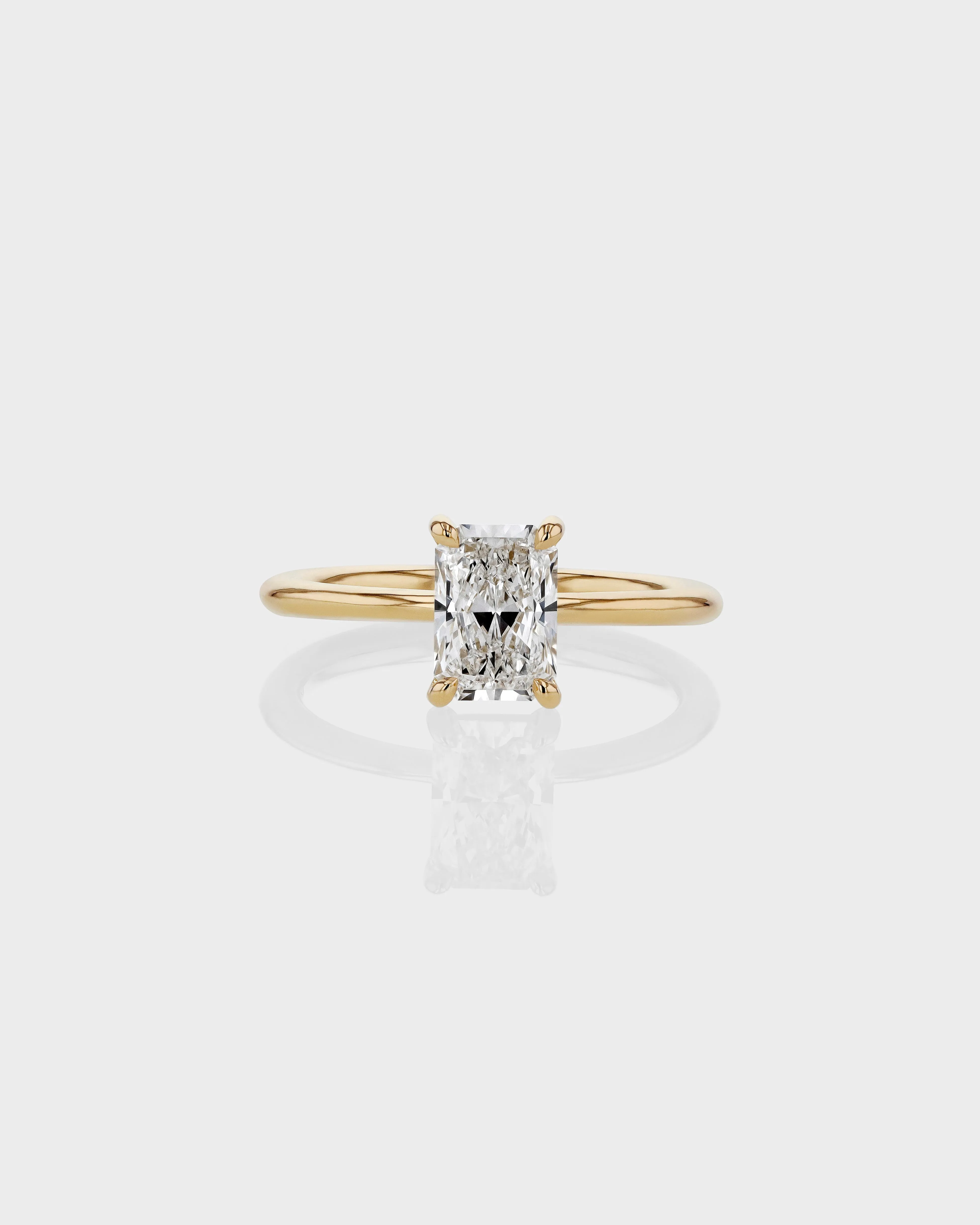 Radiant Engagement Ring