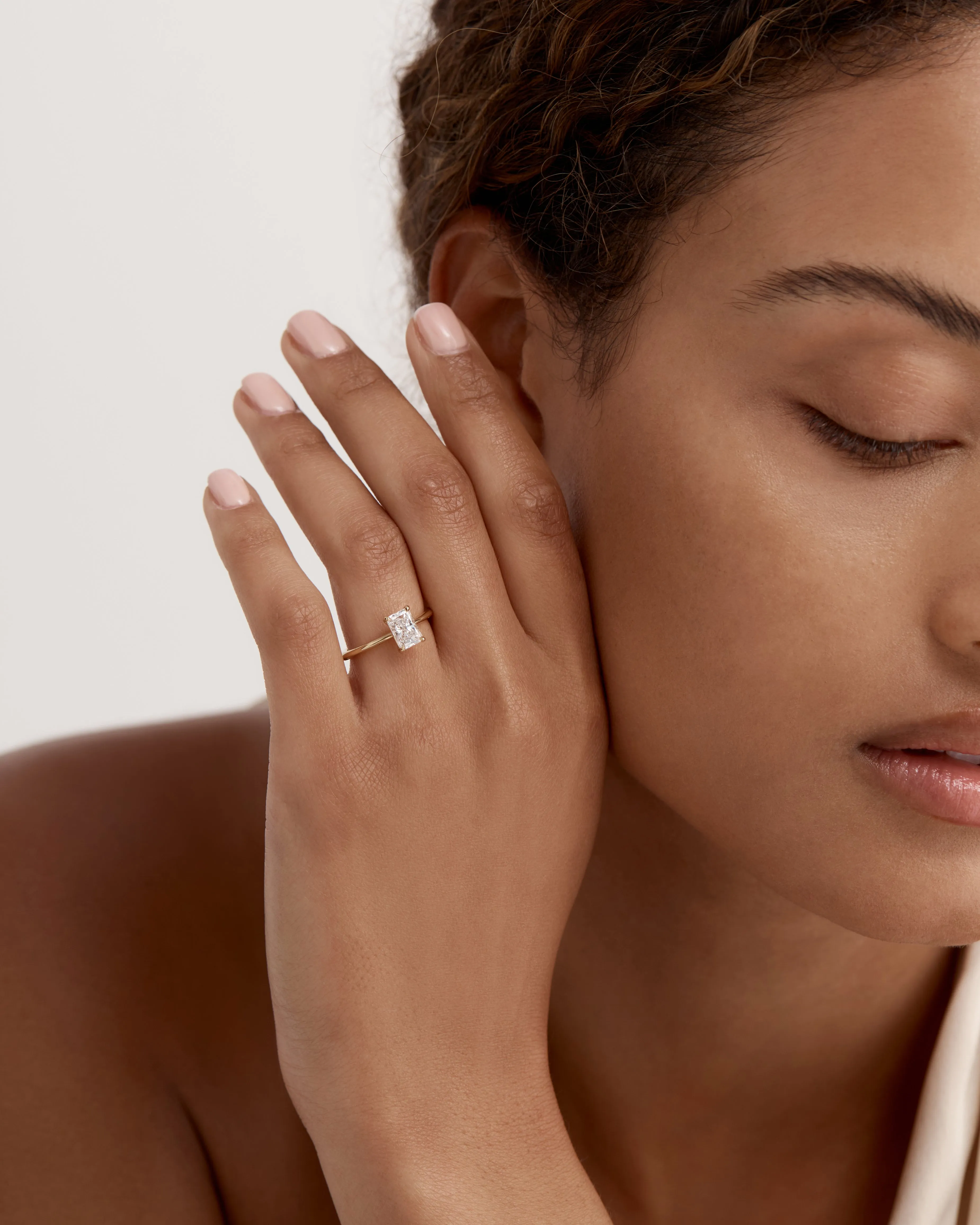 Radiant Engagement Ring