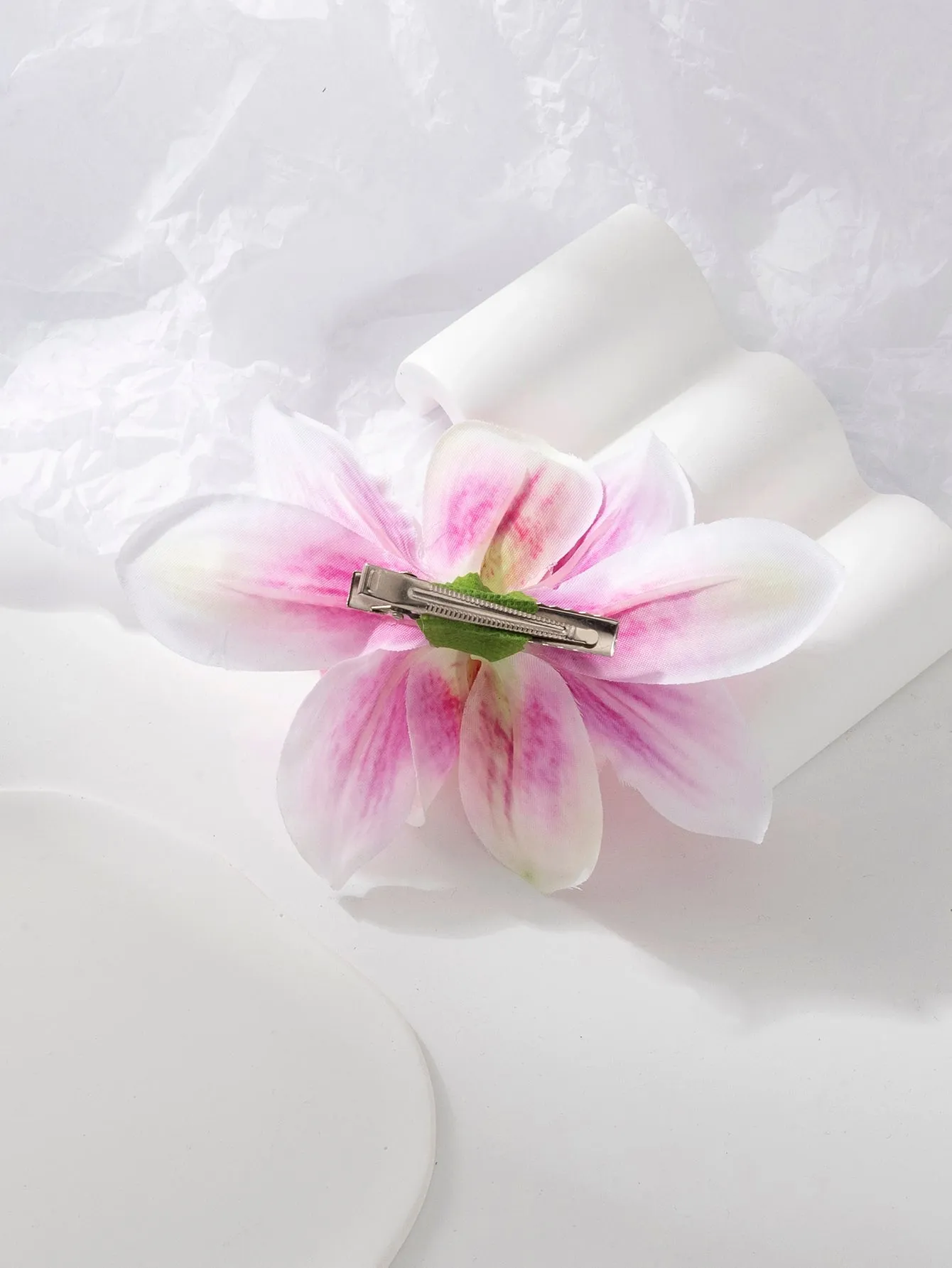 Realistic Flower Decor Hair Clip for Women Barrette Styling Hair Accessories