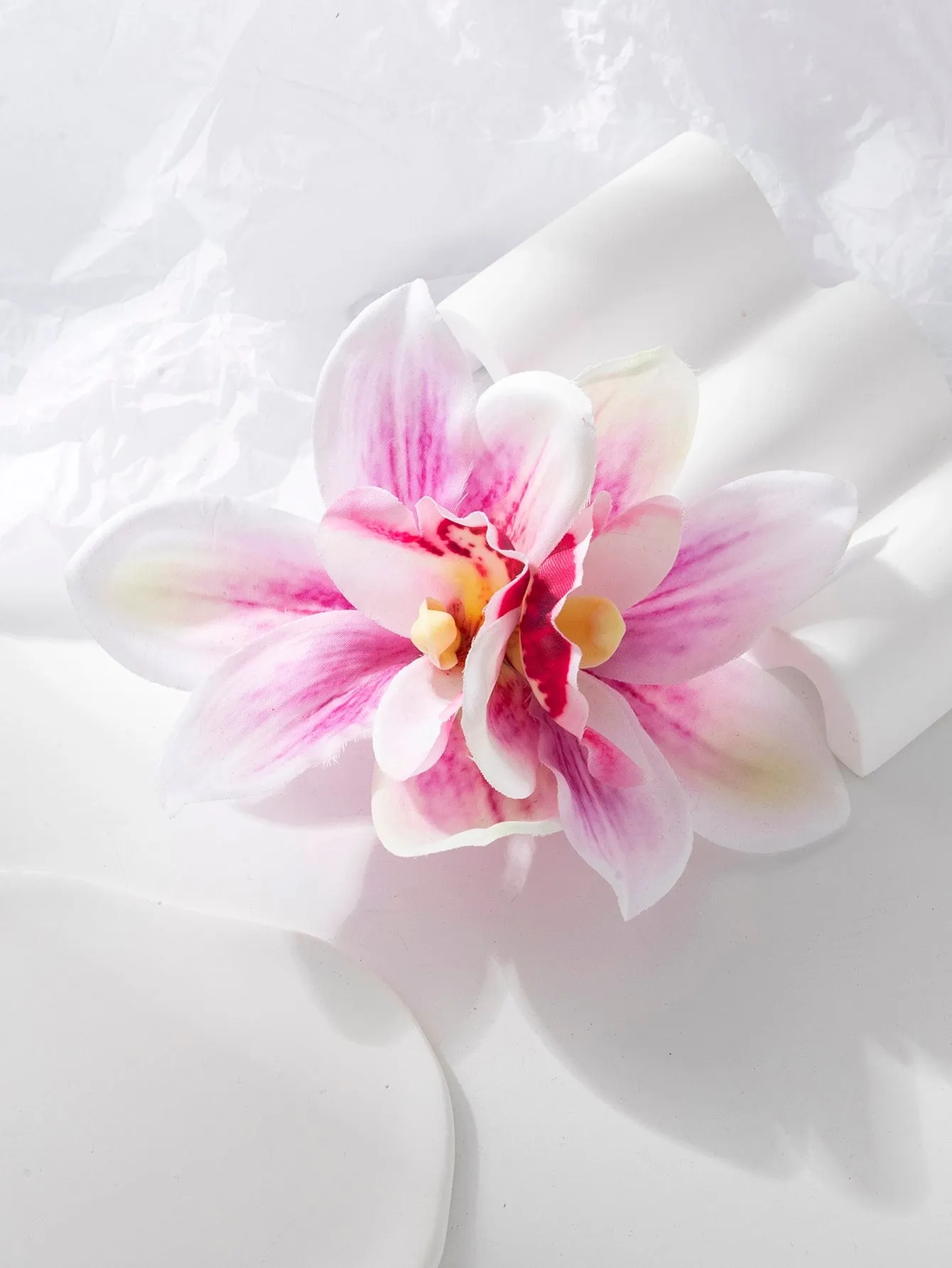 Realistic Flower Decor Hair Clip for Women Barrette Styling Hair Accessories