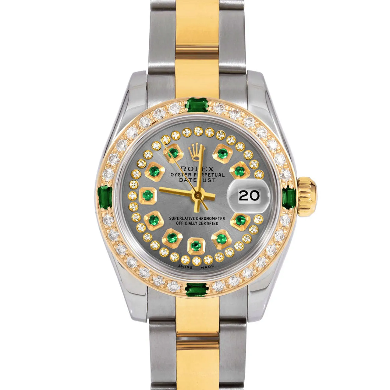 Rolex Datejust 26mm | 179173-SLT-STRE-4EMD-OYS