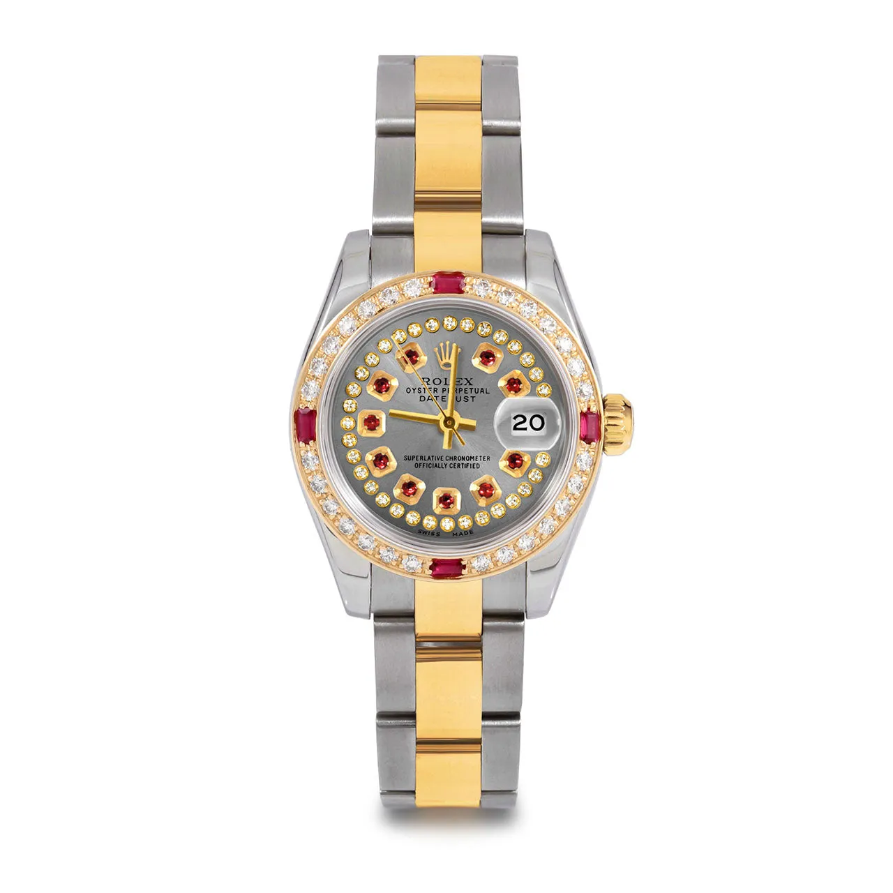 Rolex Datejust 26mm | 179173-SLT-STRR-4RBY-OYS