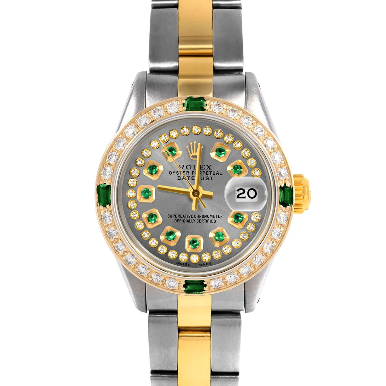 Rolex Datejust 26mm | 6917-TT-SLT-STRE-4EMD-OYS