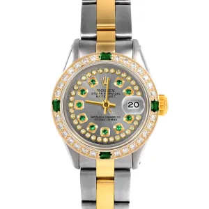 Rolex Datejust 26mm | 6917-TT-SLT-STRE-4EMD-OYS