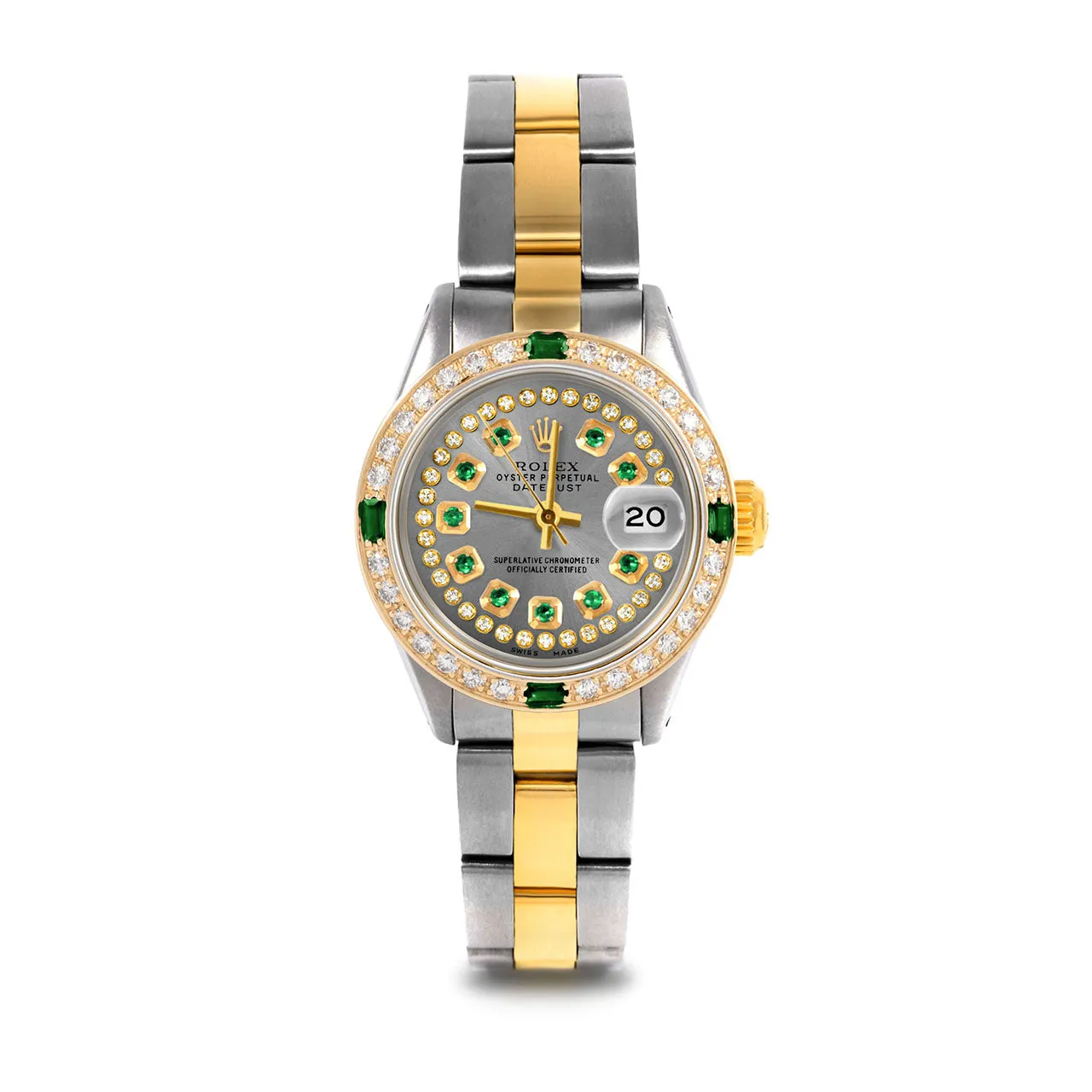 Rolex Datejust 26mm | 6917-TT-SLT-STRE-4EMD-OYS