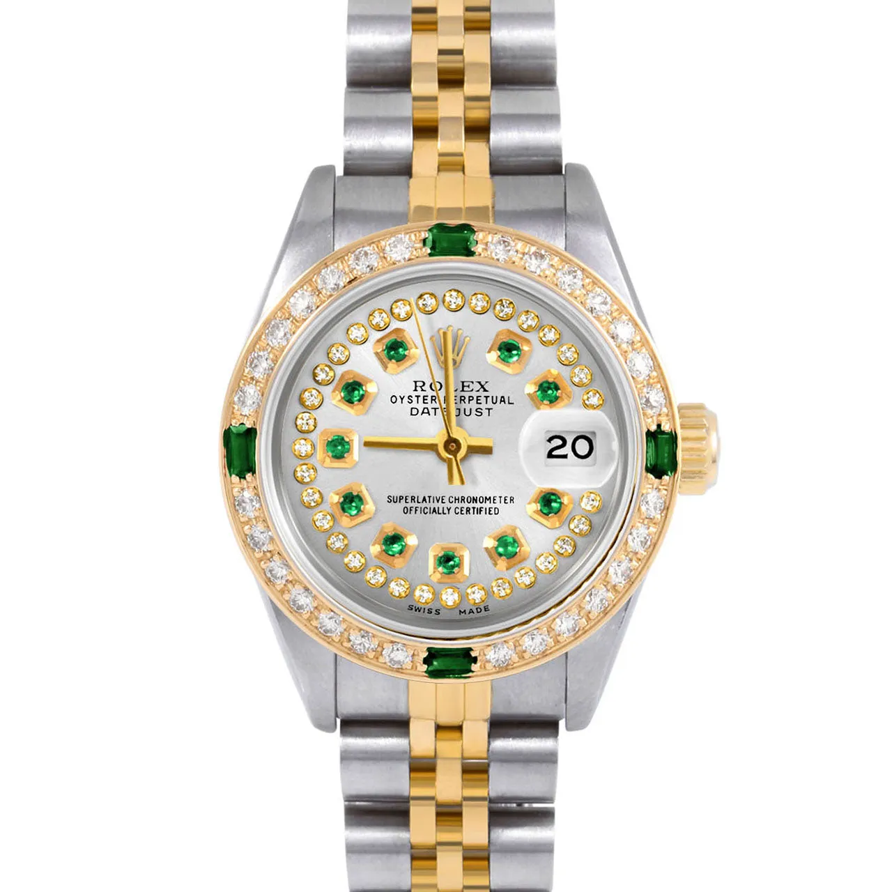 Rolex Datejust 26mm | 69173-SLV-STRE-4EMD-JBL