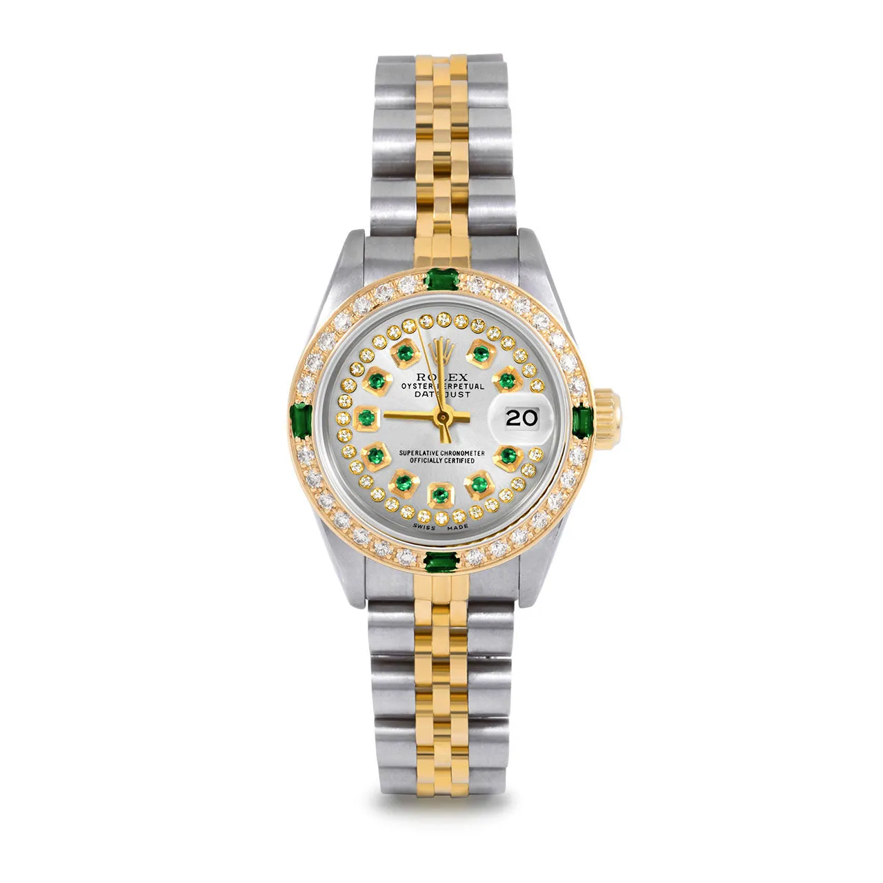 Rolex Datejust 26mm | 69173-SLV-STRE-4EMD-JBL
