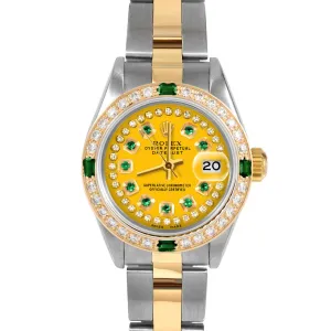 Rolex Datejust 26mm | 69173-YLW-STRE-4EMD-OYS