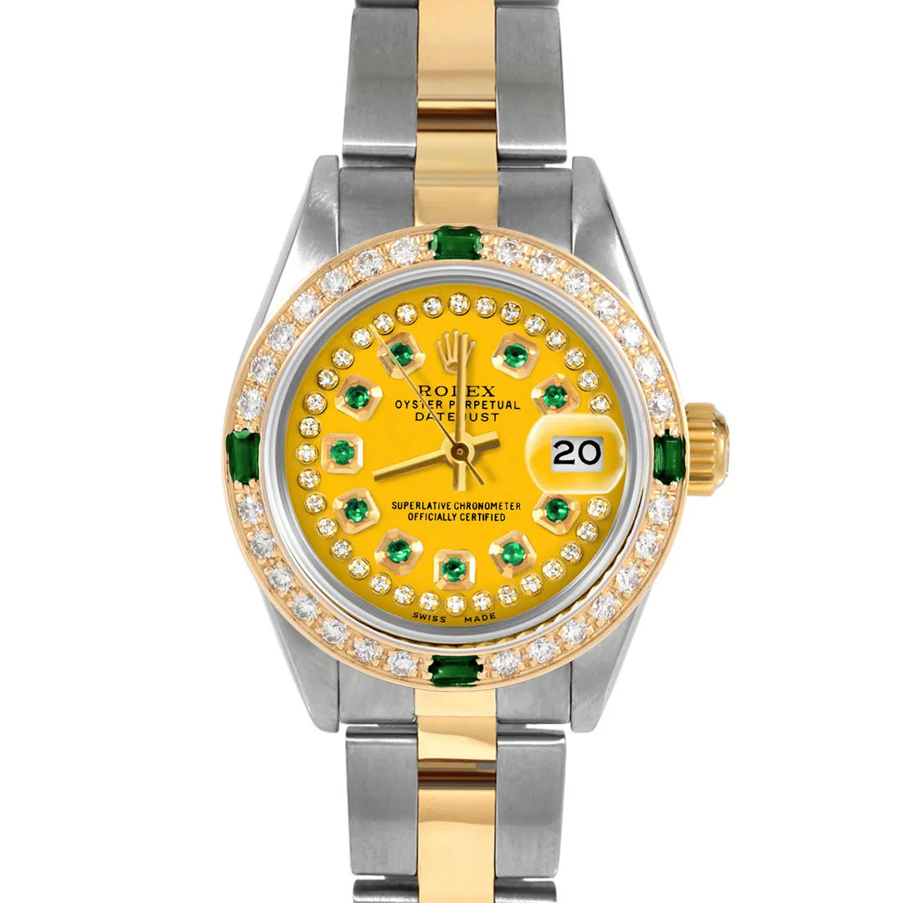 Rolex Datejust 26mm | 69173-YLW-STRE-4EMD-OYS