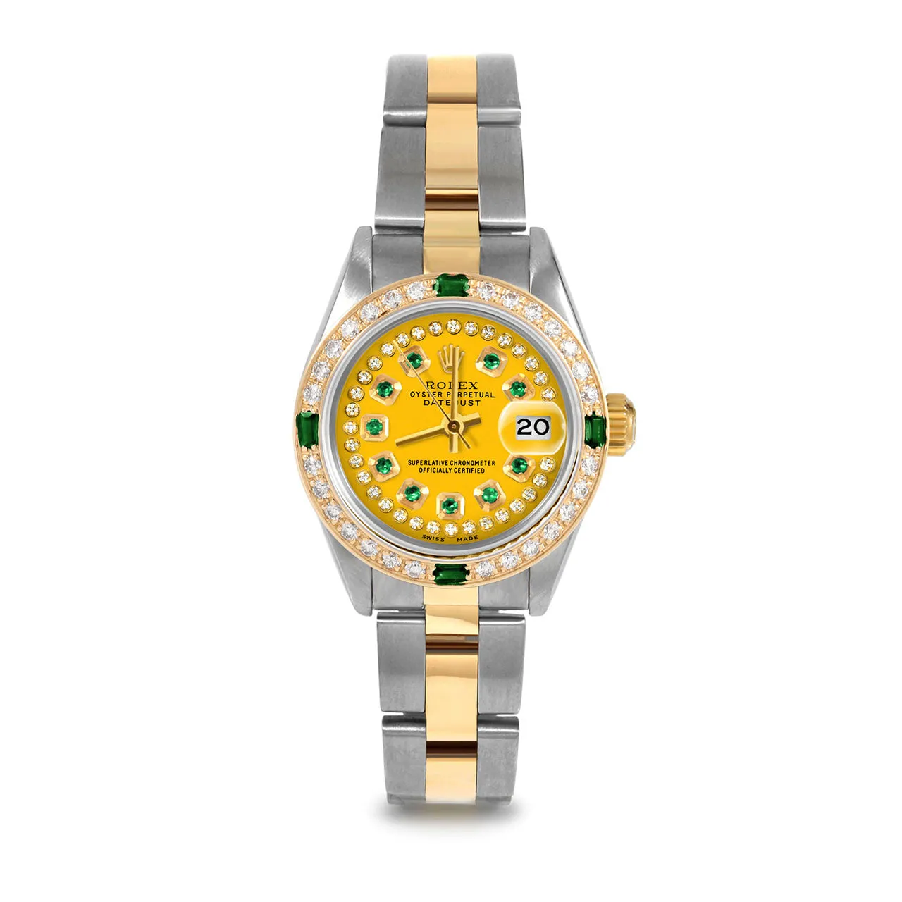Rolex Datejust 26mm | 69173-YLW-STRE-4EMD-OYS