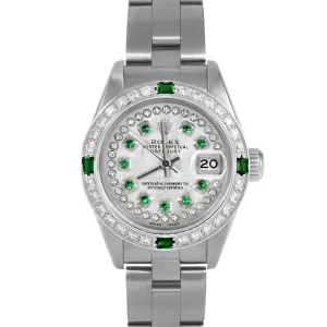 Rolex Datejust 26mm | 69174-WMOP-STRE-4EMD-OYS