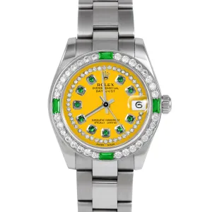 Rolex Datejust 31mm | 178274-YLW-STRE-4EMD-OYS