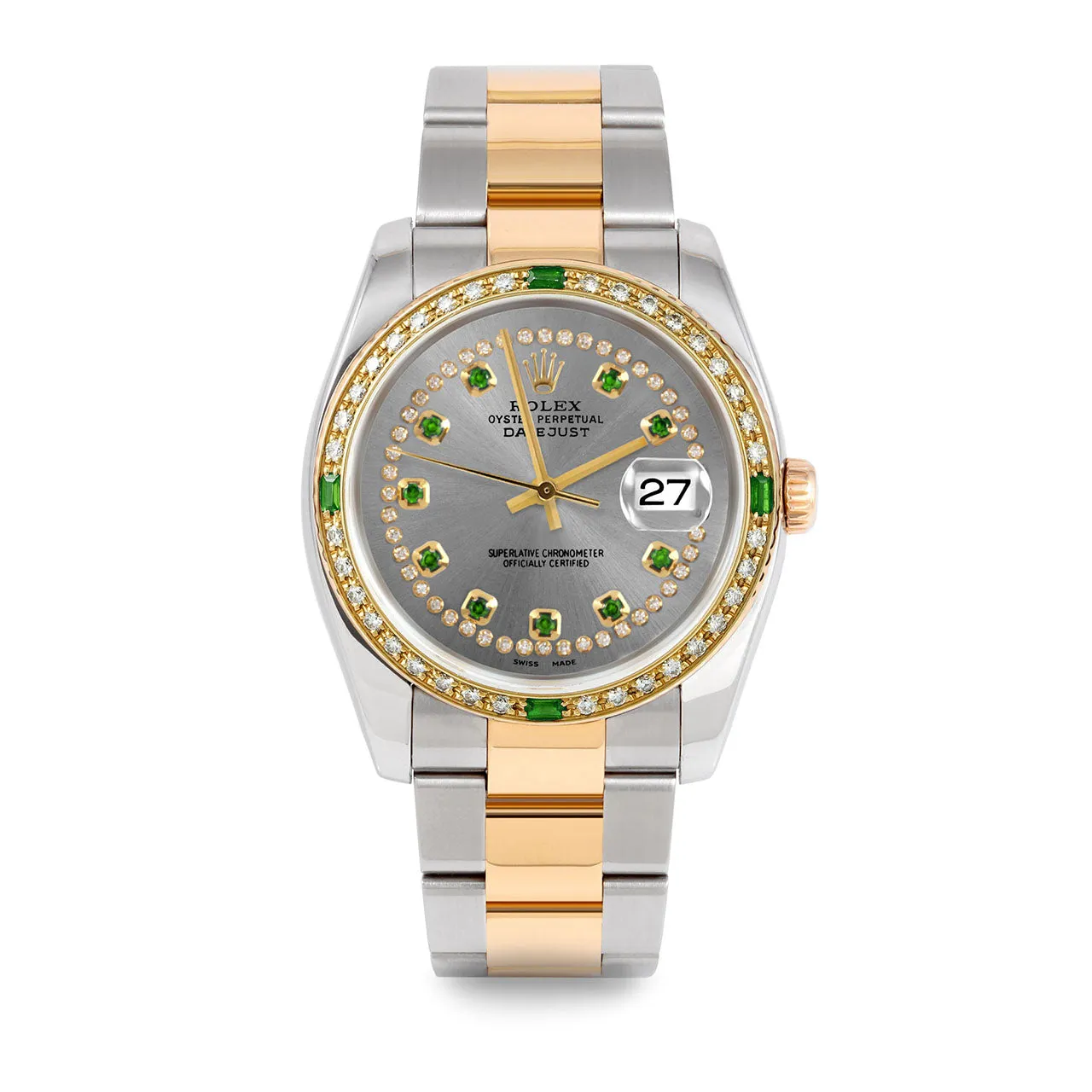 Rolex Datejust 36mm | 116233-SLT-STRE-4EMD-OYS