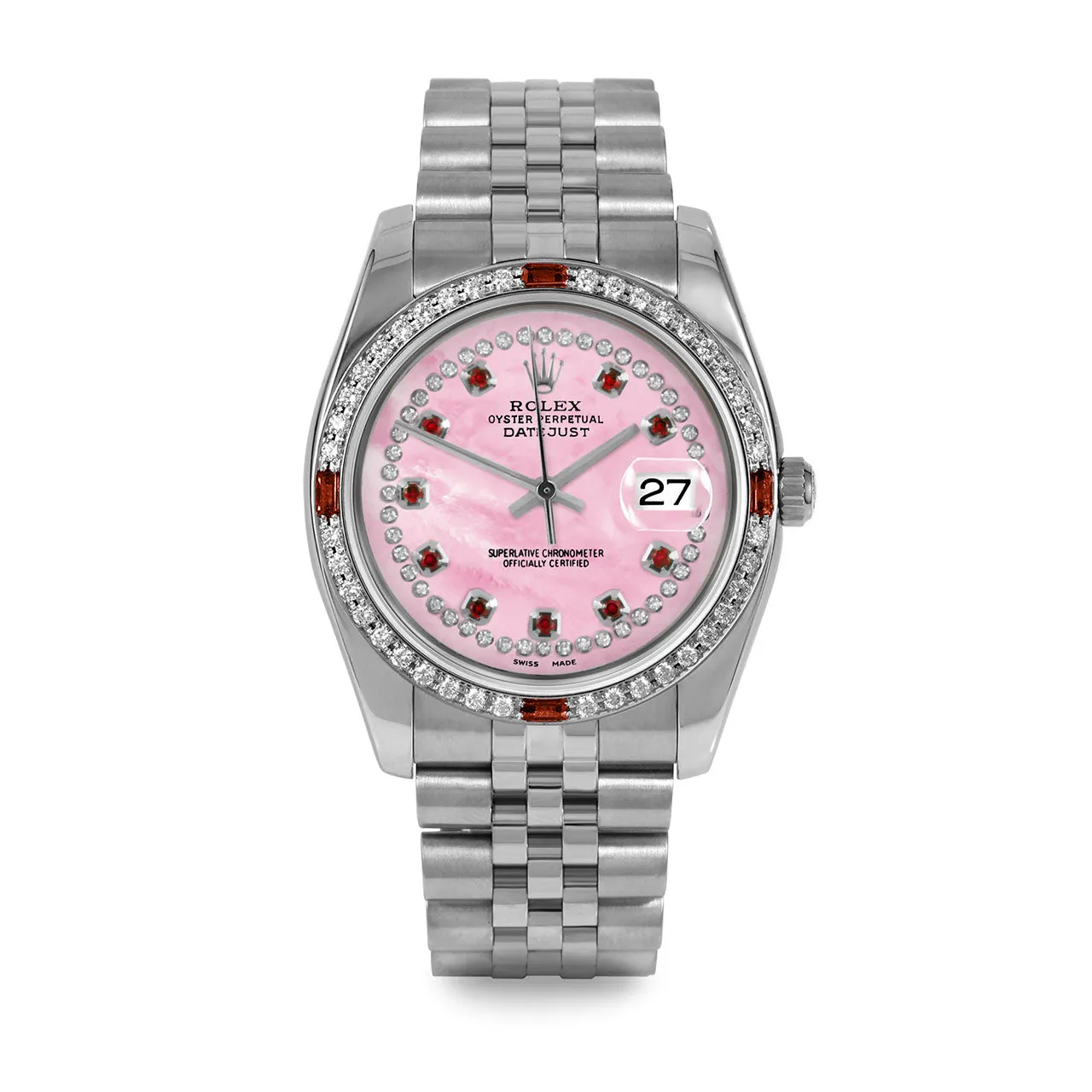 Rolex Datejust 36mm | 116234-PMOP-STRR-4RBY-JBL