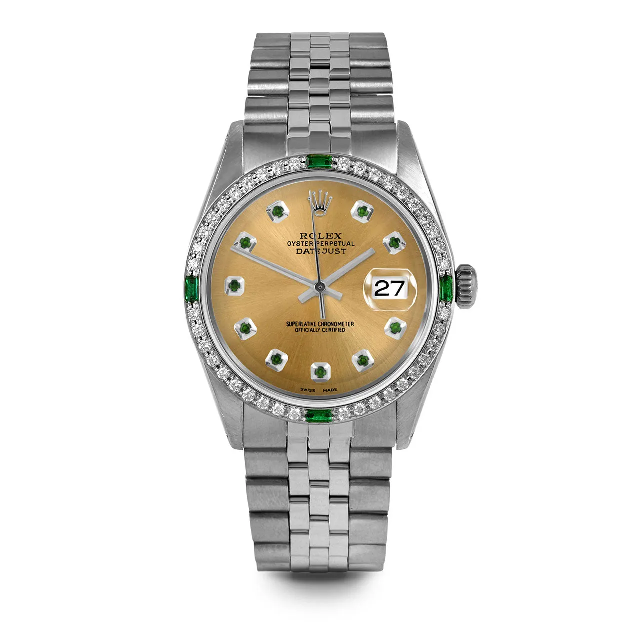 Rolex Datejust 36mm | 1601-SS-CHM-EMD-AM-4EMD-JBL