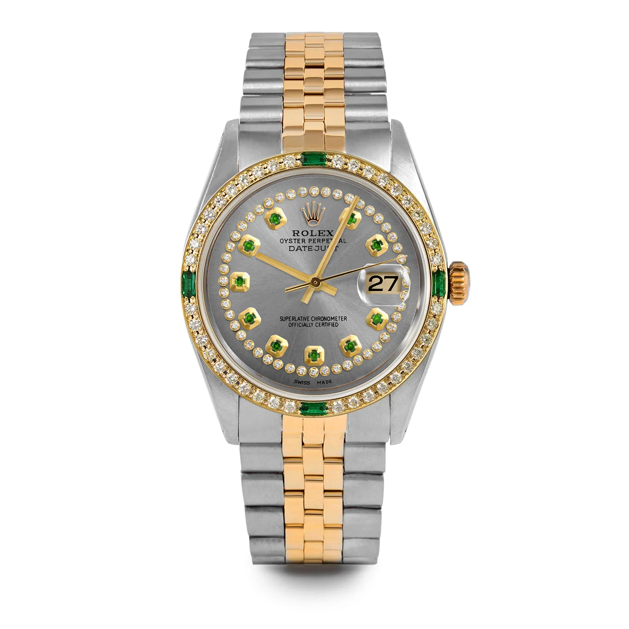 Rolex Datejust 36mm | 1601-TT-SLT-STRE-4EMD-JBL