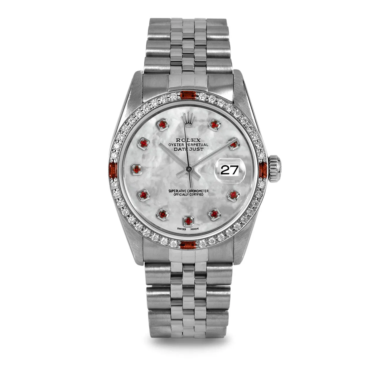 Rolex Datejust 36mm | 16014-WMOP-RBY-AM-4RBY-JBL