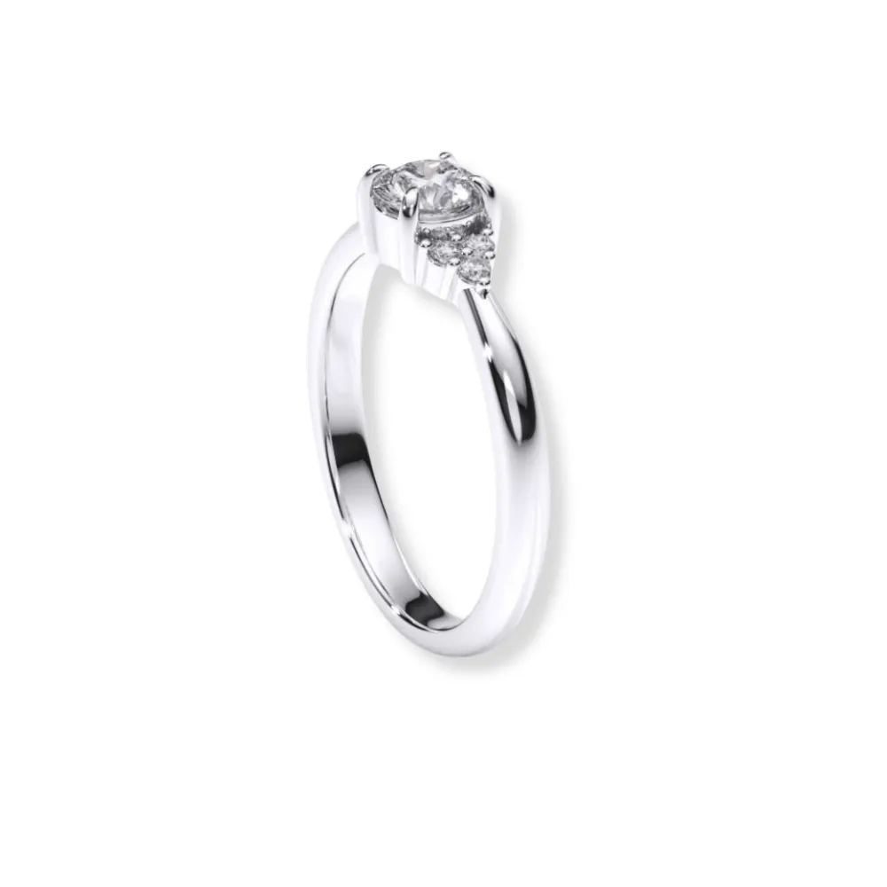 Round Brilliant Cut Diamond Engagement Ring