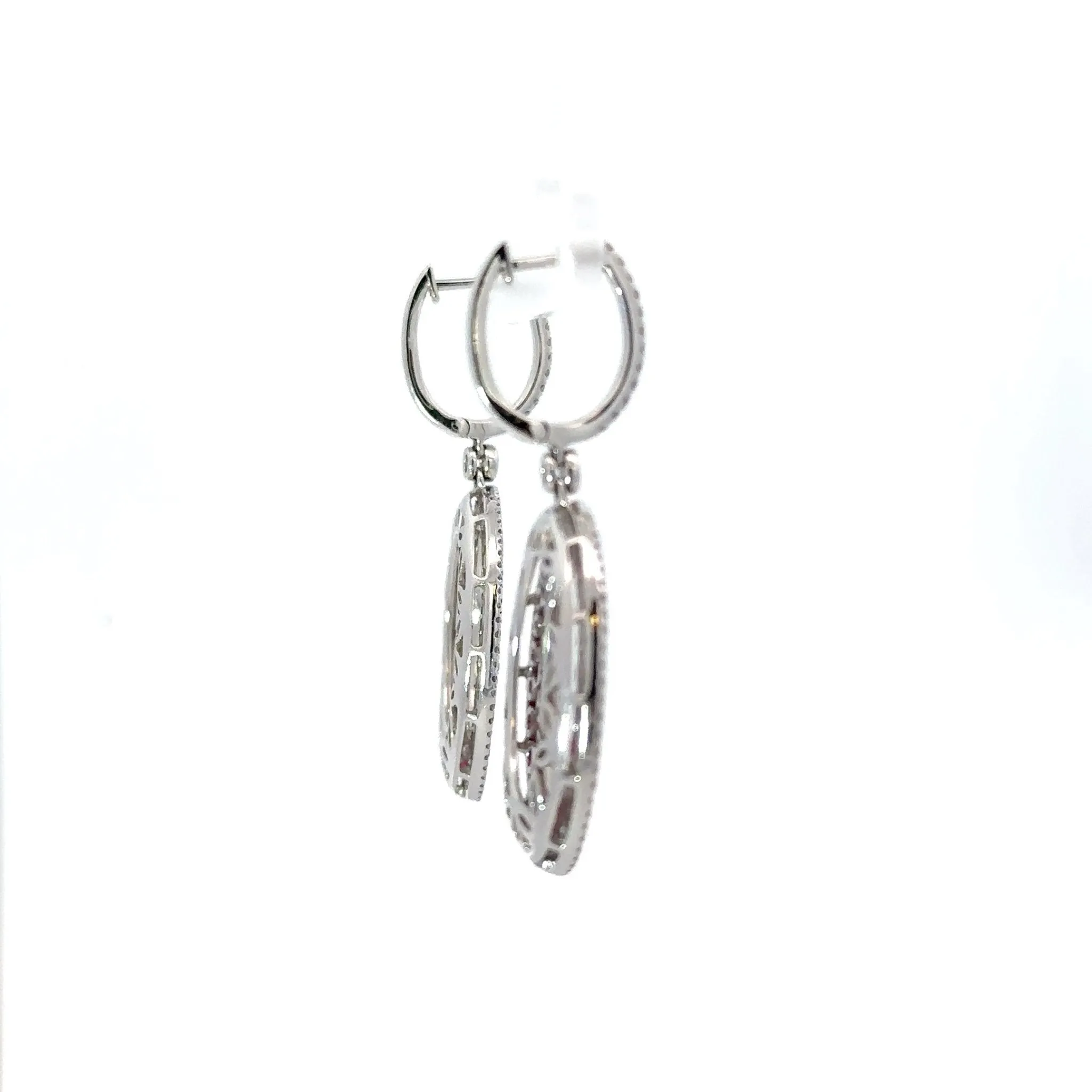 Ruby and Diamond Earrings