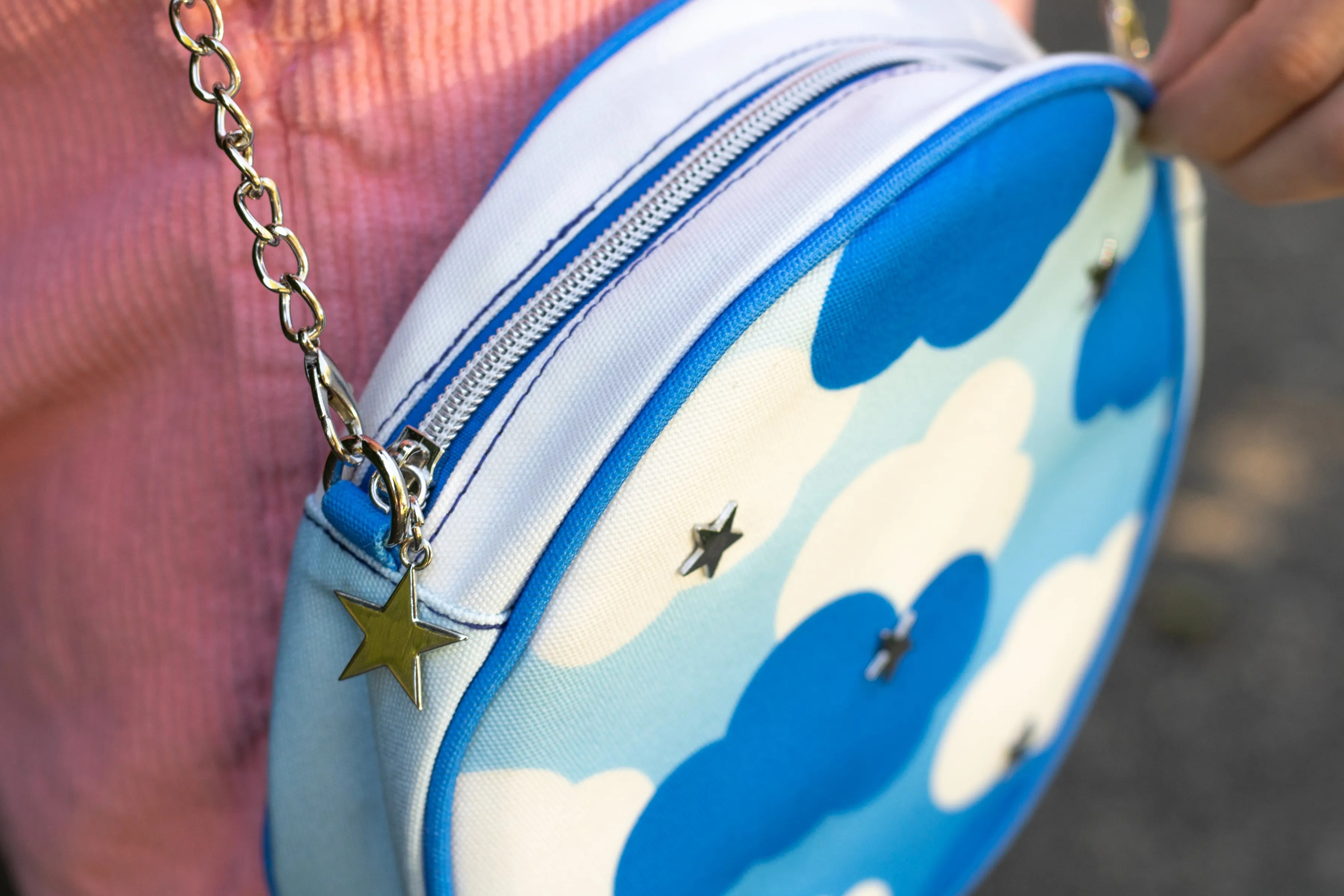 Sparkling Clouds Gradient Purse!