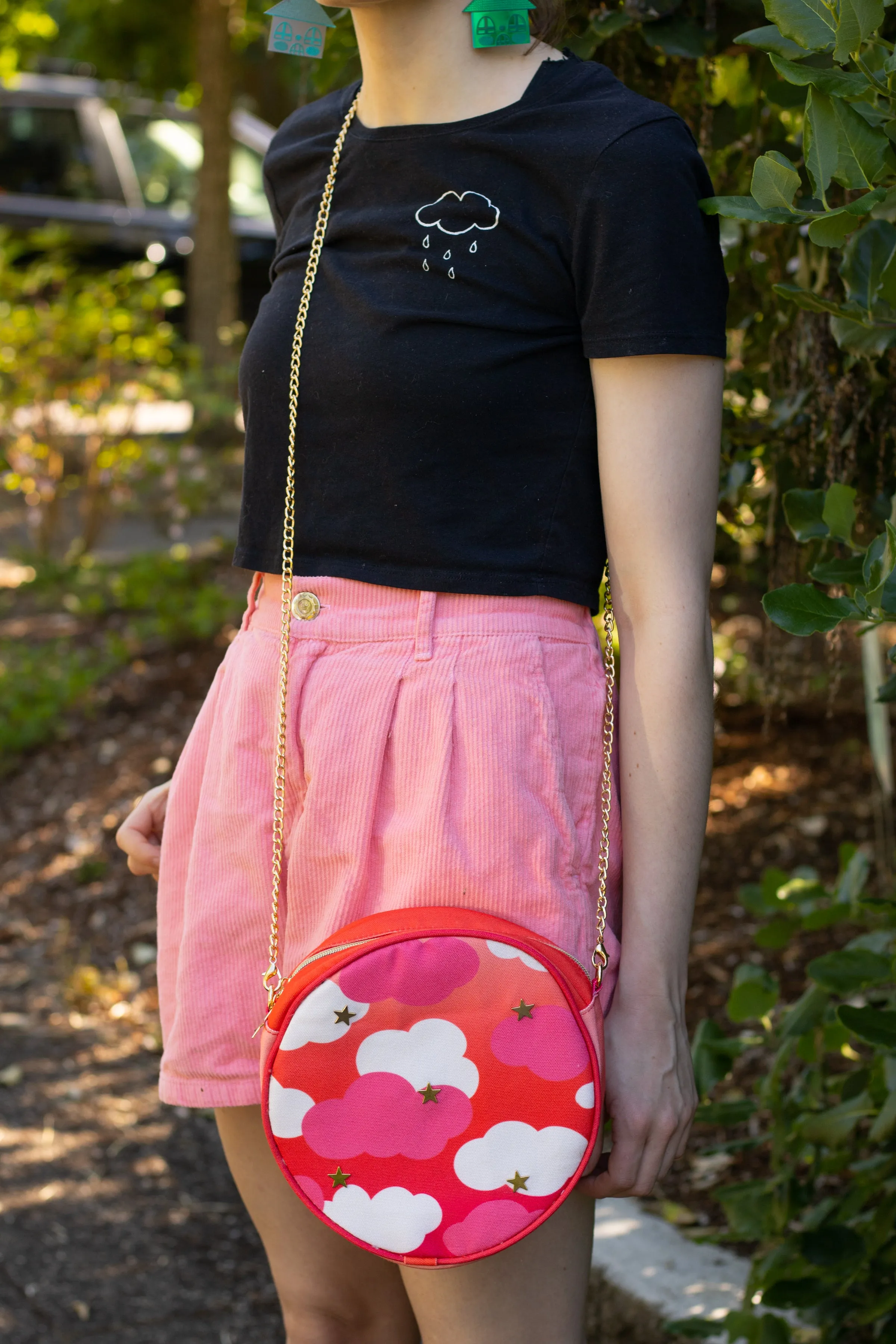 Sparkling Clouds Gradient Purse!
