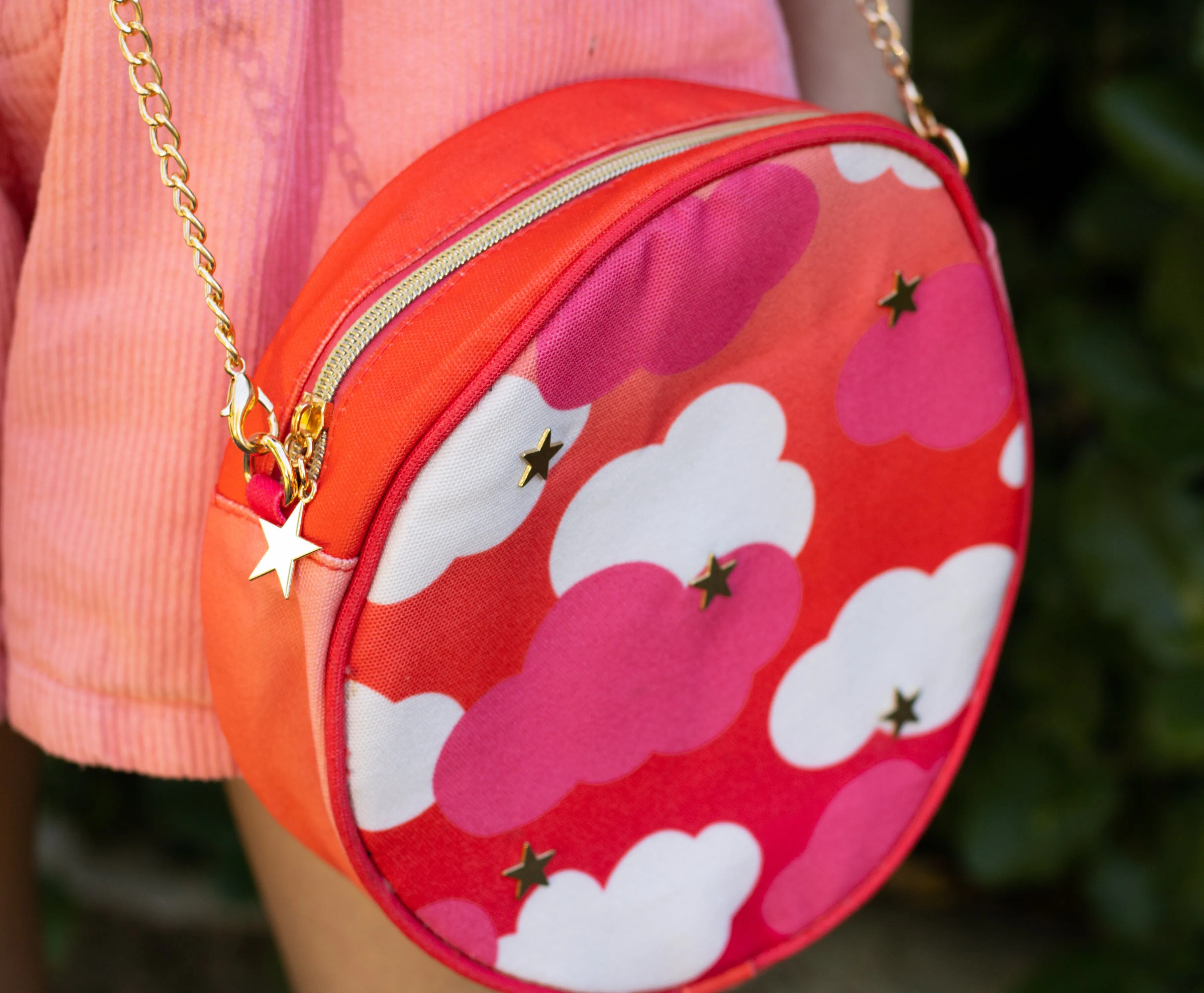 Sparkling Clouds Gradient Purse!