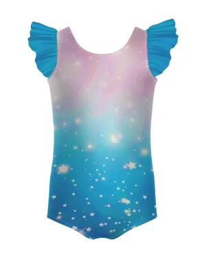 Sparkling Fairy Tank Gather Sleeve Leotard