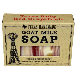 Texas Ruby Red Grapefruit Goat Milk Soap