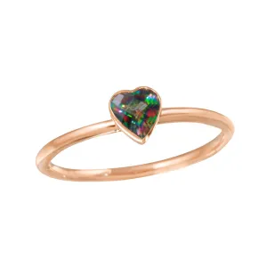 Topaz Heart Ring