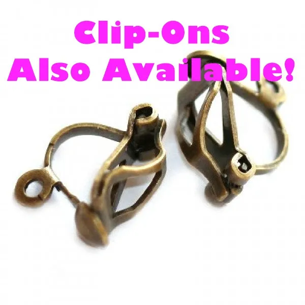 Tribal Leather Earrings