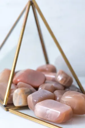 Tumbled Chocolate Moonstone