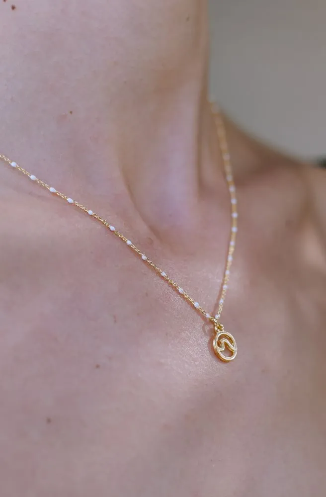 Wave Rosary Pendant