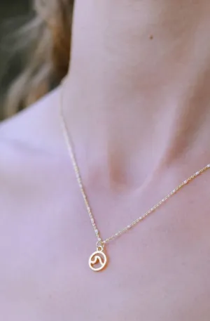 Wave Rosary Pendant