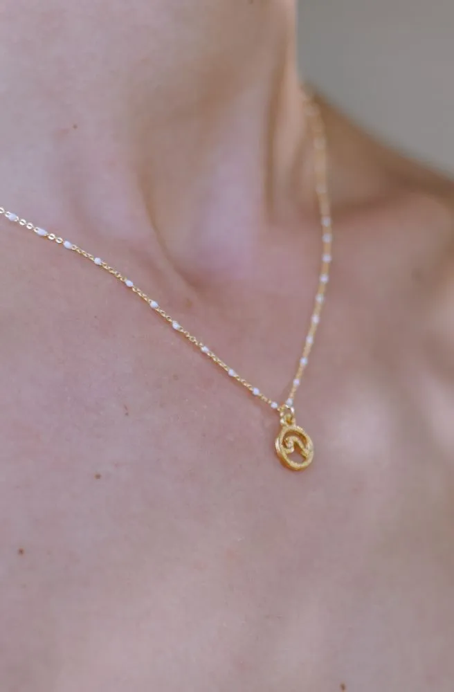 Wave Rosary Pendant