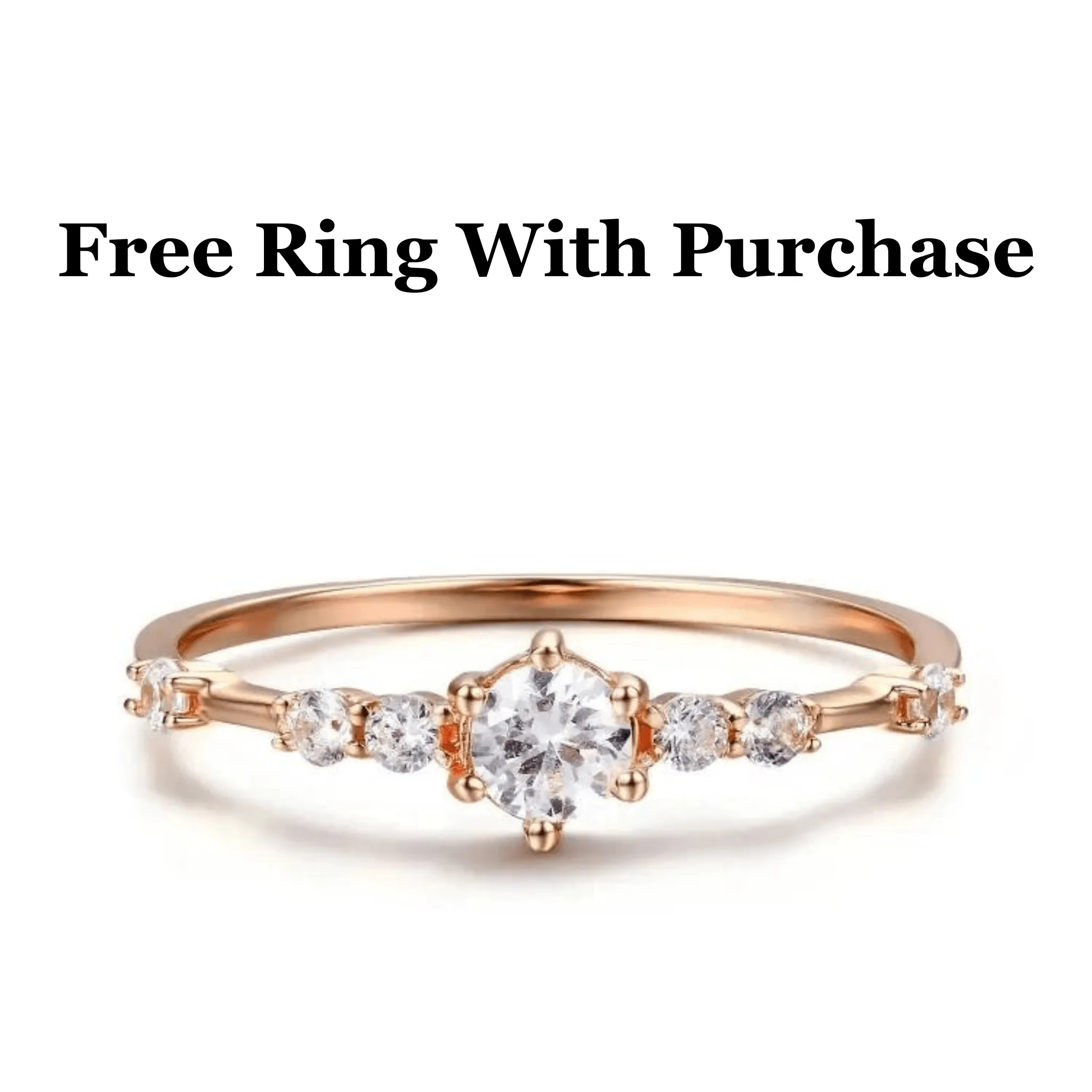 White Topaz Baguette Cluster Ring